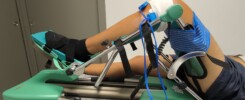 rehabilitacion de rodilla con kinetec ligamento cruzado